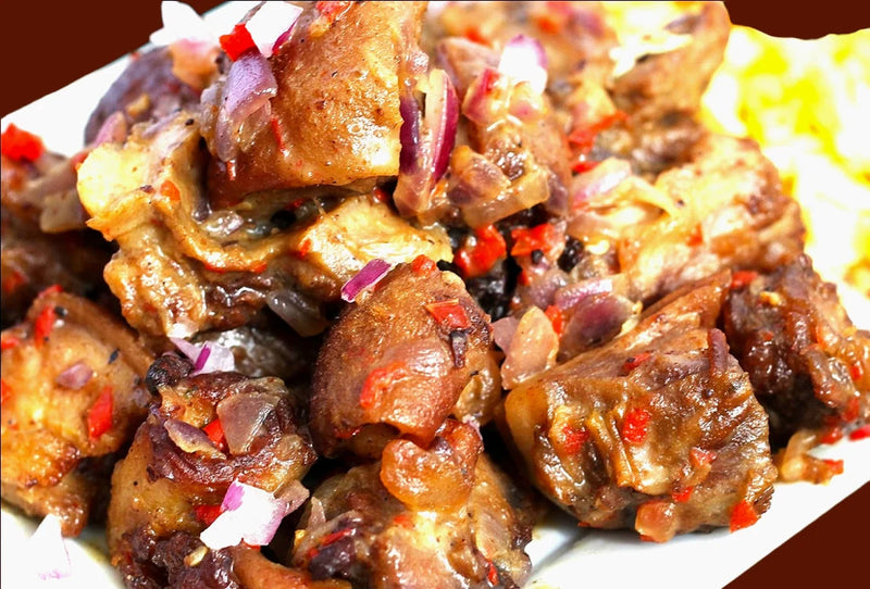 Yummy Seasoned Fresh Oven Dried Goat Meat/ Grilled Goat/ Roasted Goat/ Goat Meat( Freshly Prepared when ordered)