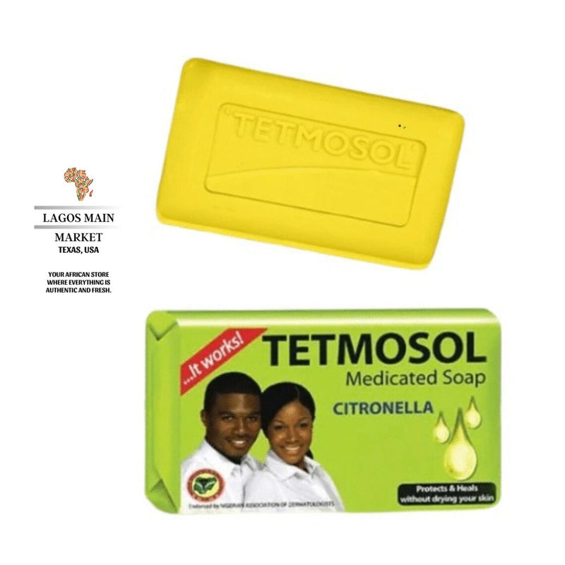 6 Bar Tetmosol Medicated Soap with Citronella (Pack of 6)/ It Works Magic/ 100% Satisfaction guaranteed/