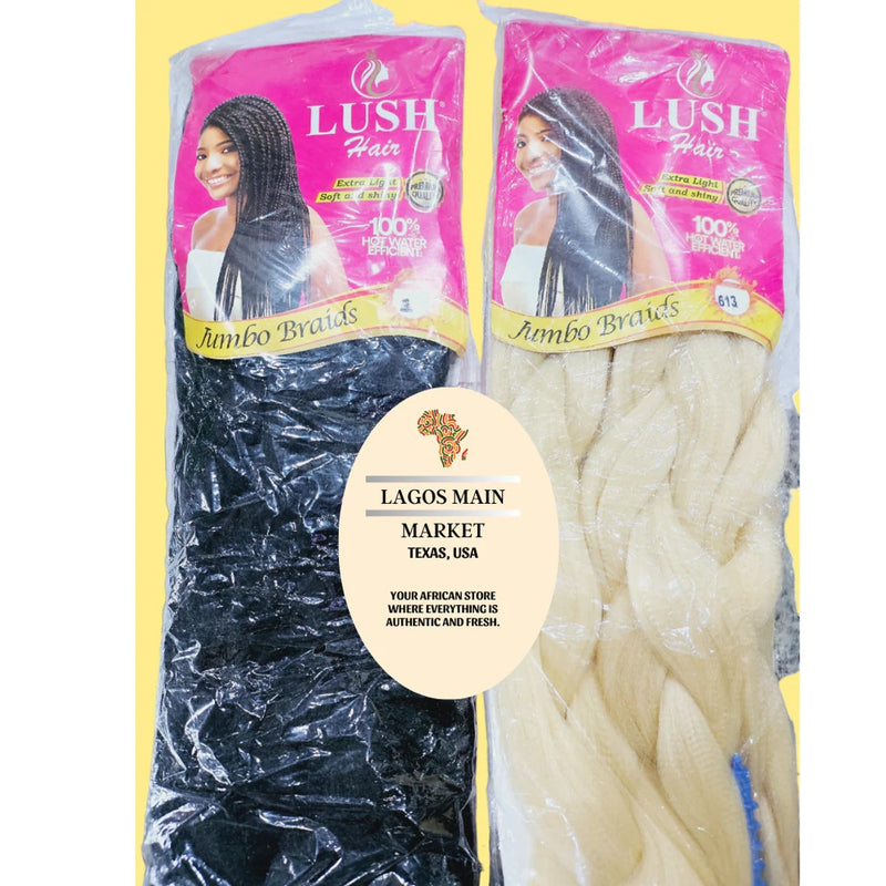 Lush Africa Hair Braids Attachments/ Lush Hair Braids attachments/ Hair Extensions