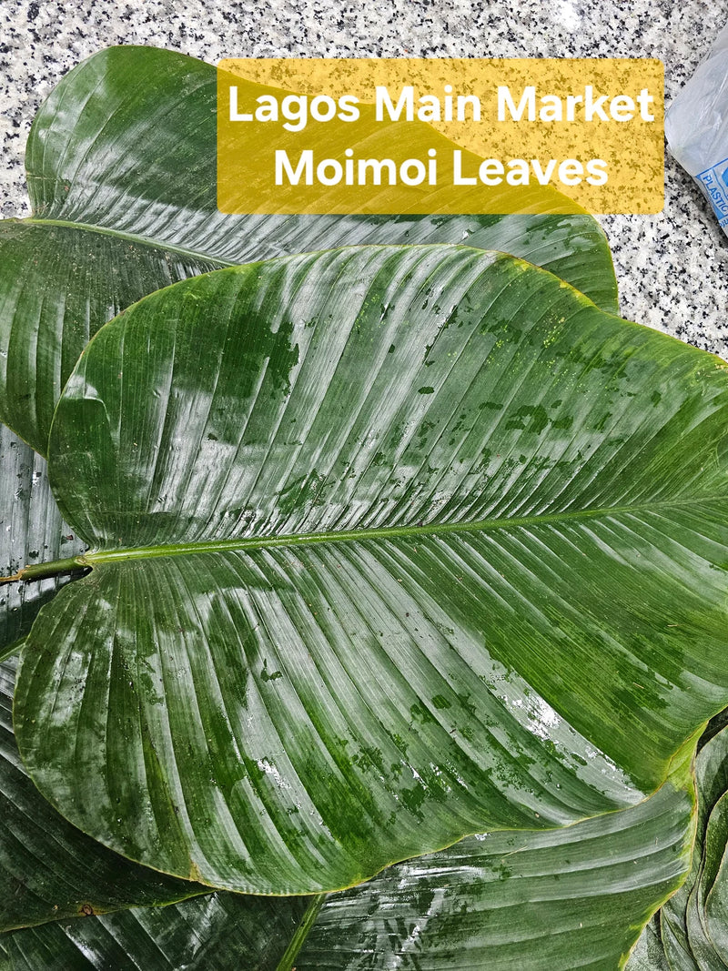 Ewe MoiMoi ( Fresh Green MoiMoi Leaves) for Ekuru, Moimoi, Eko etc