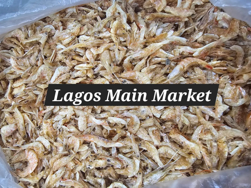 WHOLE CRAYFISH /Ede / Nigeria crayfish/ Clean Crayfish. No sand or stone.